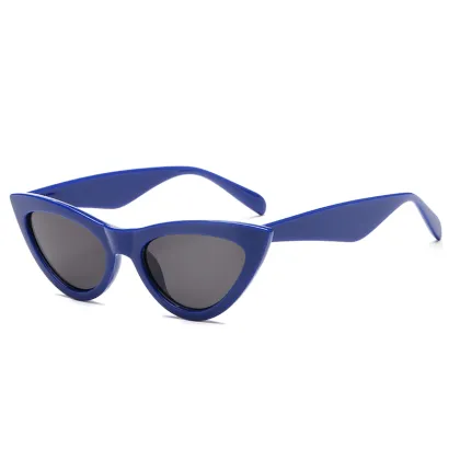2020 Customizable Cat Eye Sunglasses with Triangle Frame