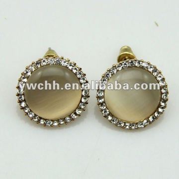 fashion shamballa crystal esrrings stud earrings