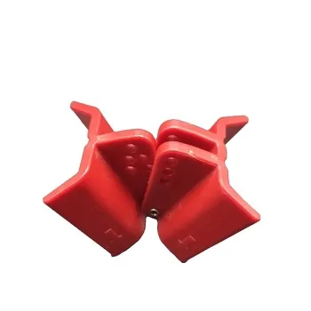 Industrial Lockout Devices: Durable Nylon PA Wedge Shaped Butterfly Valve Locks