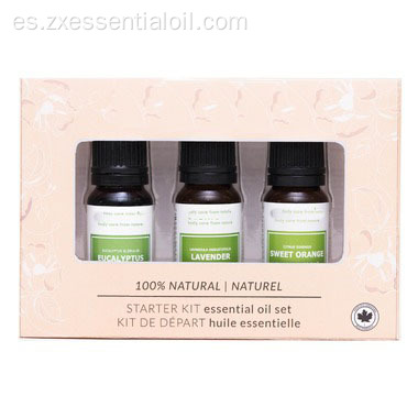 OEM top 3 Therapeutic Grade essential oil  set