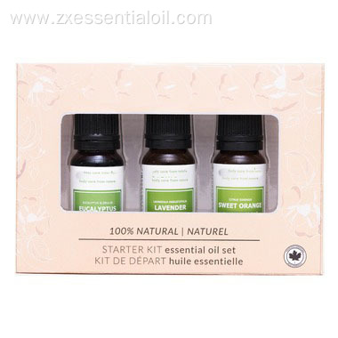 OEM top 3 Therapeutic Grade essential oil set