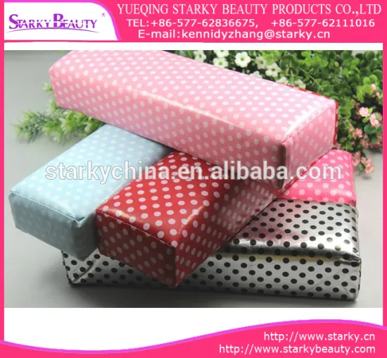 starky supplier pu dots nail rest hand pillow for nail beauty