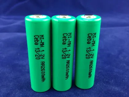ni-mh nickel metal hydride rechargeable battery AA 2600mAh 1.2V