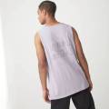 Mens Casual Sport Puff Printed Pleeveless Tank Tops