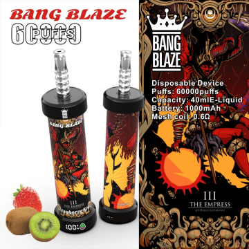 Bang Blaze Shisha 60000Puffs 40ml Disposable E-cigarette