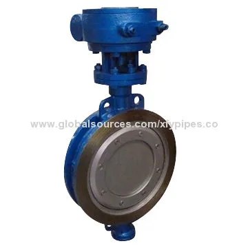 Wafer Butterfly Valve with Gear Box and Wheel, PN10/16, CL125/150