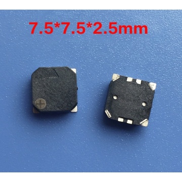 Acoustic Components SMD Buzzer 7525 3V 7.5*7.5*2.5mm