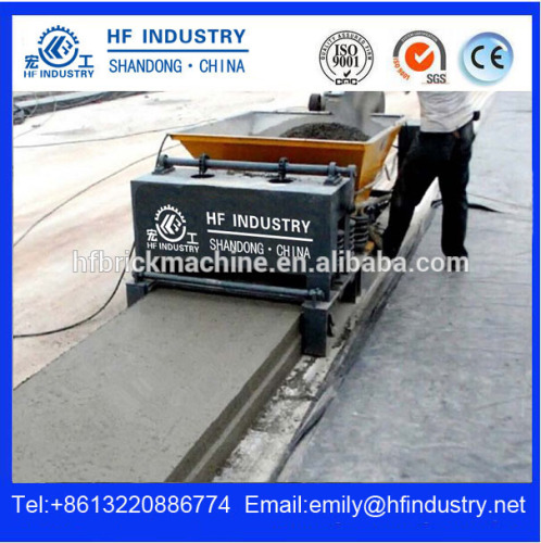 extrusion cement material fly ash slab concrete hollow core slab making machine