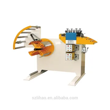 Decoiler machine steel coil straightener sheet flattening machine