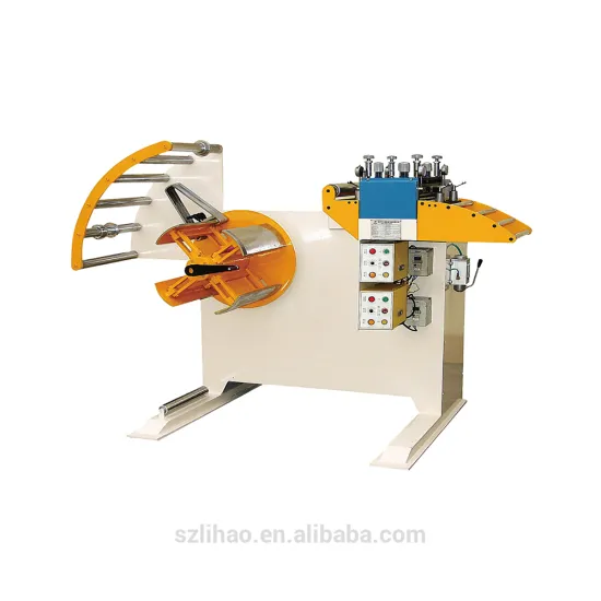 Decoiler machine steel coil straightener sheet flattening machine