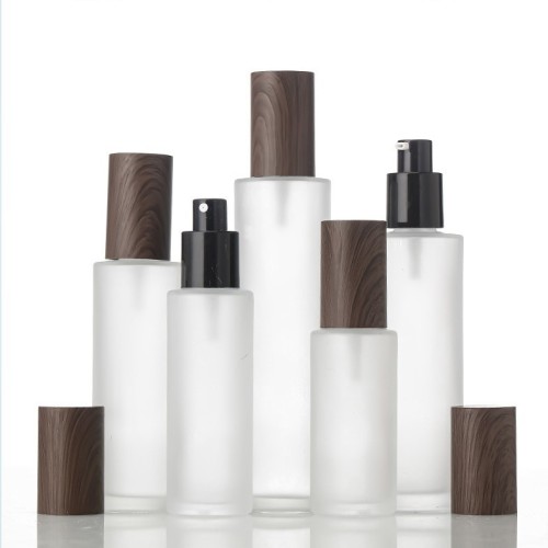 Cosmetic packaging set glass spray bottle cream container