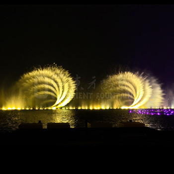 Flower swing fountain ,music dancing fountain