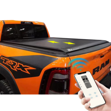 Zolionwil Electric Waterproof Retractable Tonneau Cover for Dodge RAM 1500