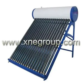Compact low pressure vacuum tube Enamel solar geyser