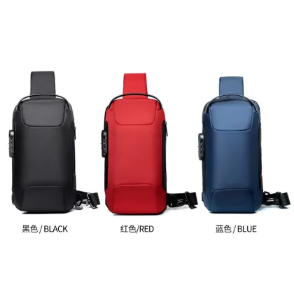 Custom Designer Waterproof Crossbody Chest Bag for Men