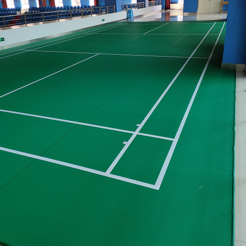 Badmintonplatz Bodenbelag in bester Qualität