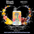 Uwin Twins Crystal 40000 พัฟราคาใช้แล้วทิ้งราคา Vape