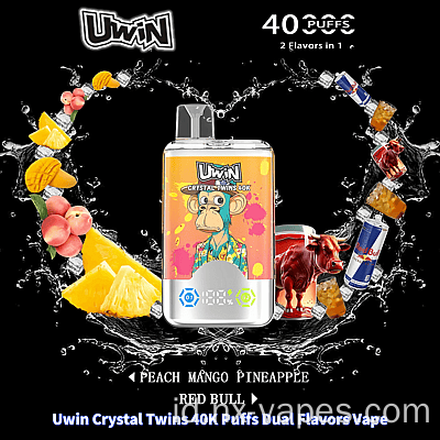 Uwin Twins Crystal 40000 Puffs Disposable Vape