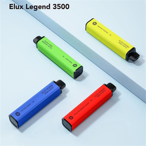 Disposable vape elux légende 3500 Puffs e-cigar Suède