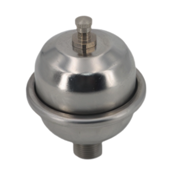 Glosok DN15 Stainless Steel Air Storage Valve for Floor Heating System