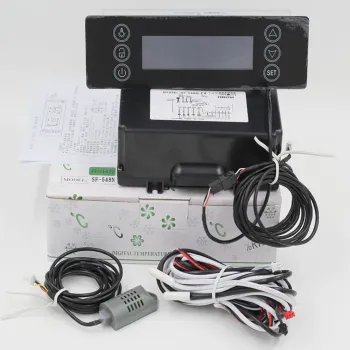 Digital Temperature and Humidity Controller for Refrigerated Red Wine Cabinets