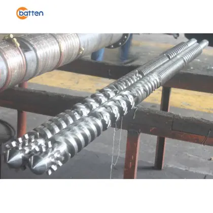 Jinhu D90/25 parallel double screw barrel for Jinhu plastic extruder
