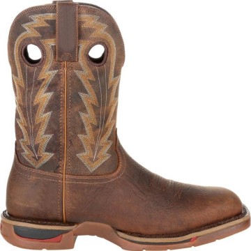 Stivali da cowboy da uomo da uomo da maschi da cucina da maschile per le punie quadrate occidentali di Kemayanni