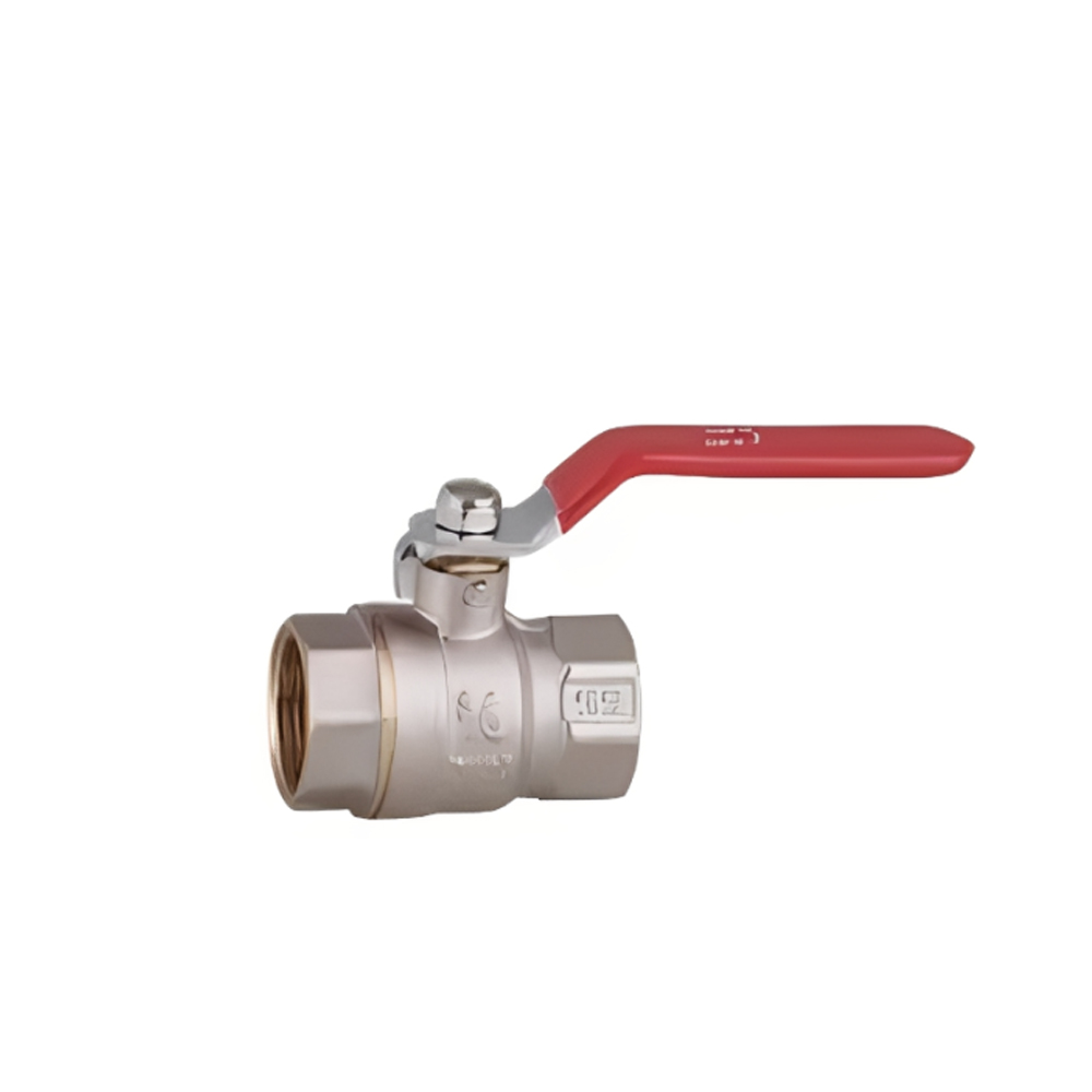 Brass ball valve with stainless steel handle2