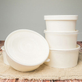 Одноразовая миска для горячего супа, бумажная миска, контейнер для еды
