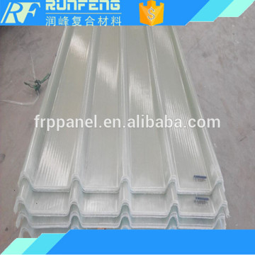 Fiberglass roof panel sheet for car parking