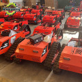 Crawler Diesel Remote Control Mower Cutting Width 1200mm