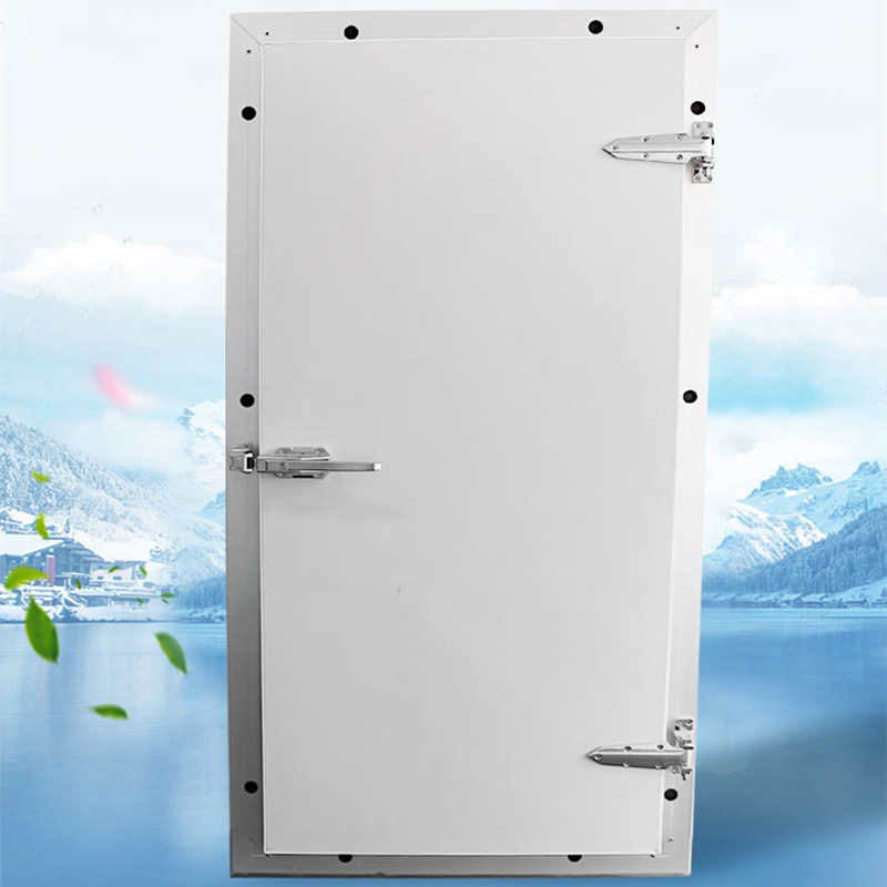 Insulated walk-in freezer door