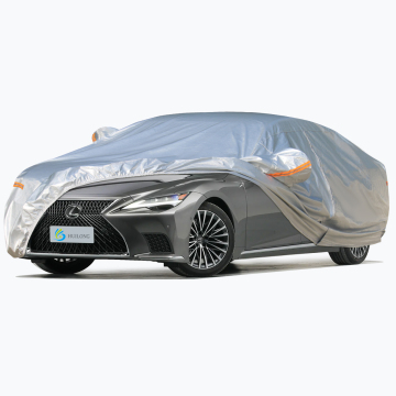 Sun Protection Heat Resistant Luxus Car Cover for Hatchback and Sedan with Aluminum Foil