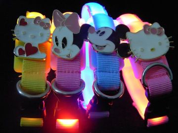 8 Colors and 4 Size for LED Dog Collar