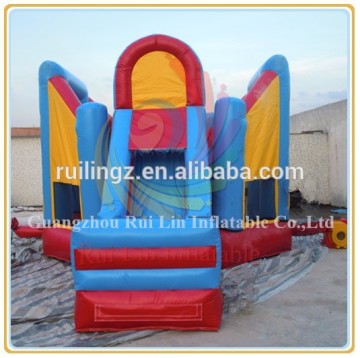 Rui Lin no pattern inflatable combo,air bouncer with slide on sale