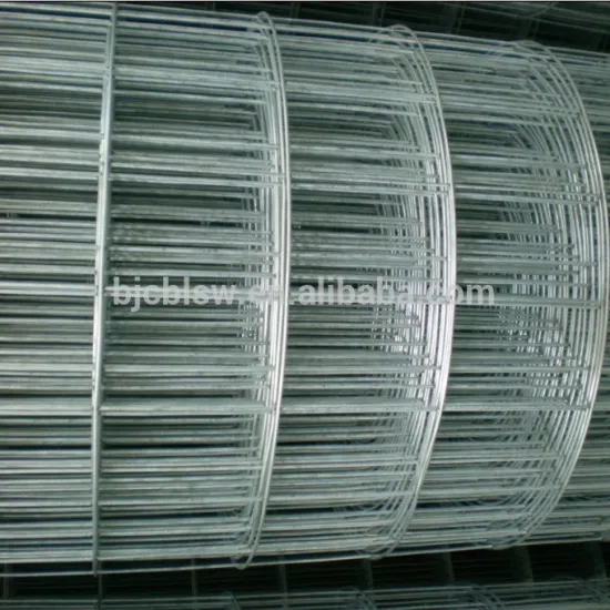 Galvanized welded iron wire mesh 50x50 panel
