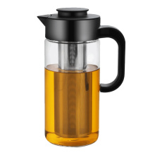 JUG de água de vidro de faixa 900ml 1300ml