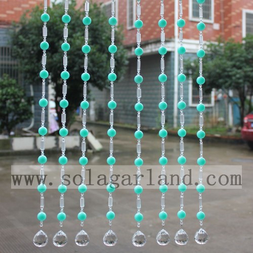 Decorative Hanging Room Divider Crystal Bead Ball Chain Bead Curtain