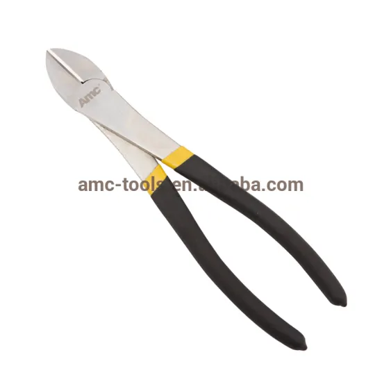 Diagonal plier double colour dipped handle