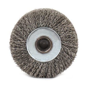 75mm Cleaning Stripping Rotary Metal Wire Brush Wheel for Power Drill - Effective Tool for Removing Paint and Rust