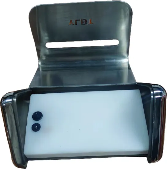 Stainless steel thickened tissue box