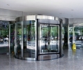 Fábrica de portas giratórias de lobby automático com ISO9001