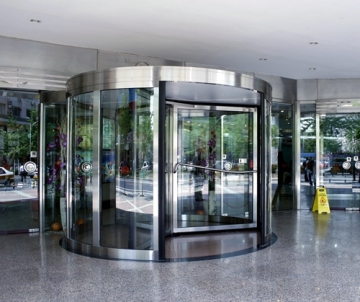 Automatic Glass Revolving Door