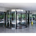 Multiple Materials for Automatic Revolving Door Wings