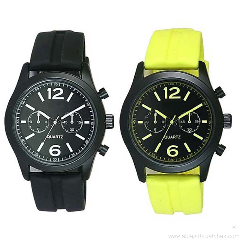 Wholesale Students Silicone Wrist Quartz Watch