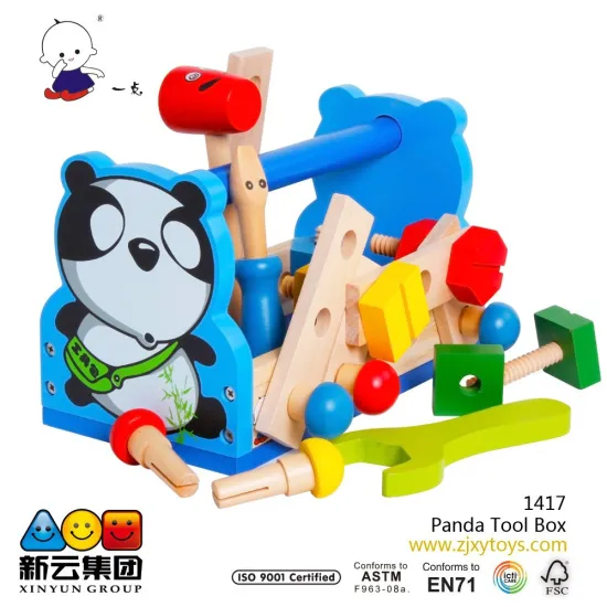 wooden Panda Tool box