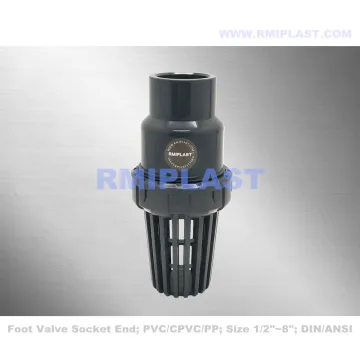 1 inch Plastic PVC Foot Valve Socket End