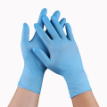 Disposable the blue nitrile gloves non sterile