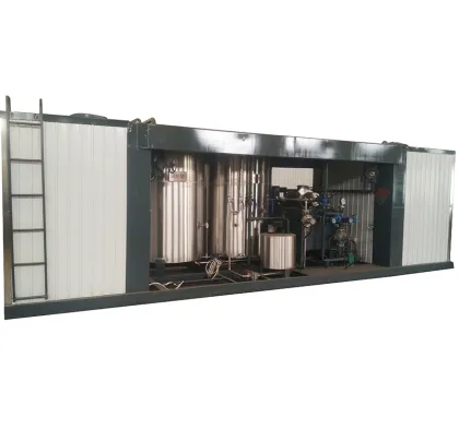 Container-Shippable Thermal Oil Type Bitumen Emulsion Making Machine