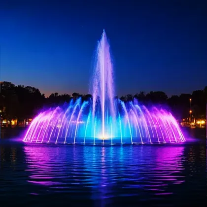 Elegant Water and Sound Performance System